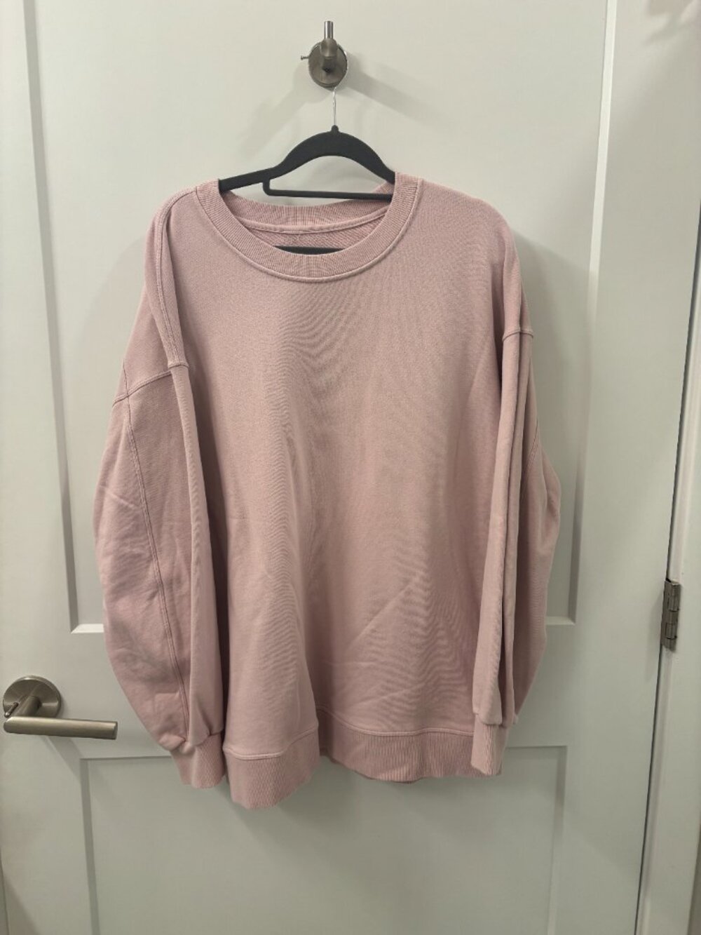 Lululemon Light Pink Crewneck Sweatshirt Women's